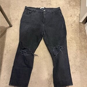 Abercrombie & Fitch Dark Gray Jeans